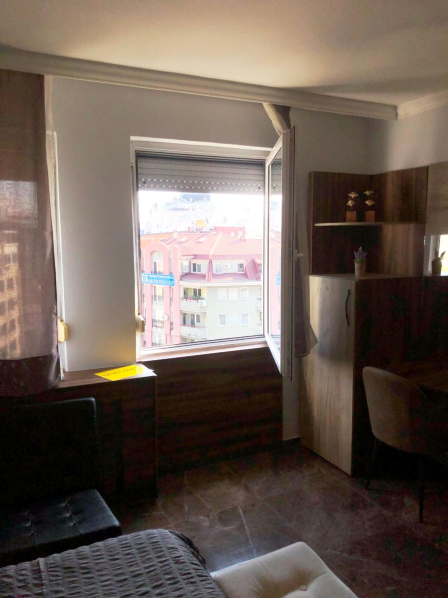 Hotel Room City Square With Great View No Parking Skopje Exterior photo